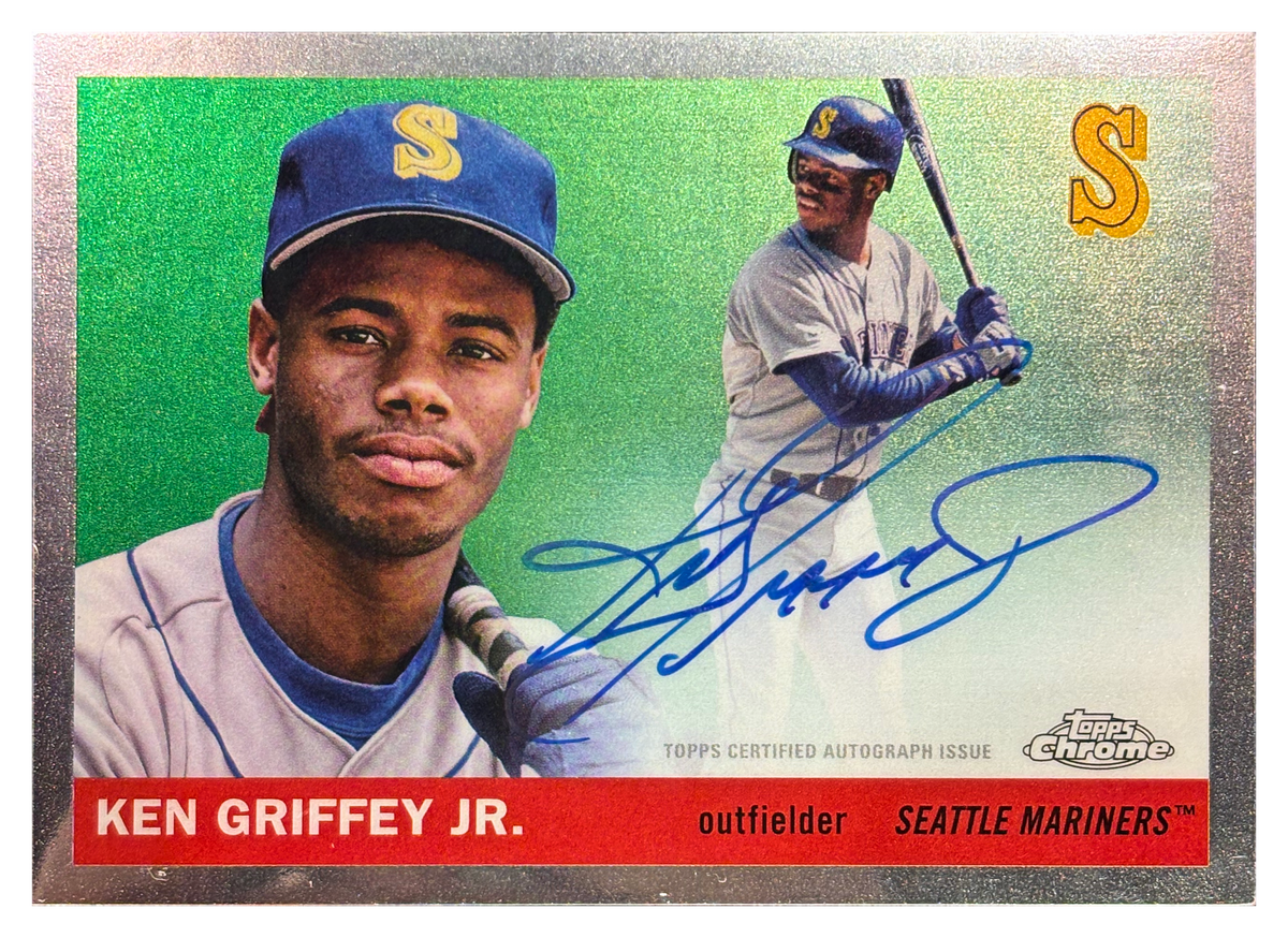 Ken Griffey Jr. — 2025 Topps Chrome Platinum Auto #CPA-KG - fronte