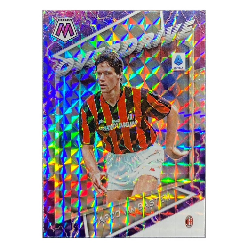 Marco van Basten - 2021/22 Panini Mosaic Serie A Overdrive Mosaic Prizm #2 - front