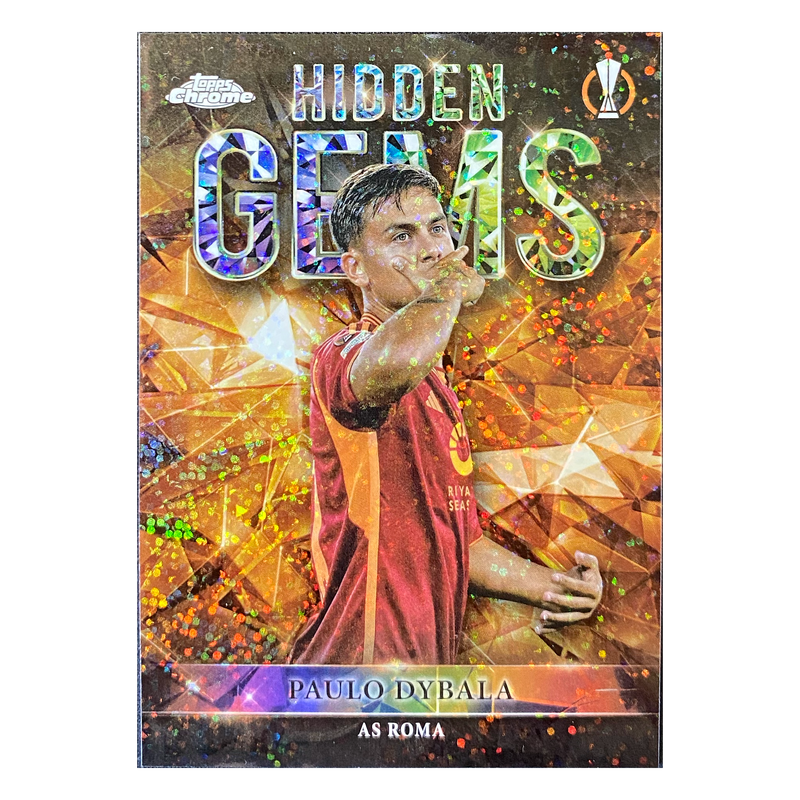 PAULO DYBALA - 2023/24 Topps Chrome UEFA Hidden Gems #HG-24 - front