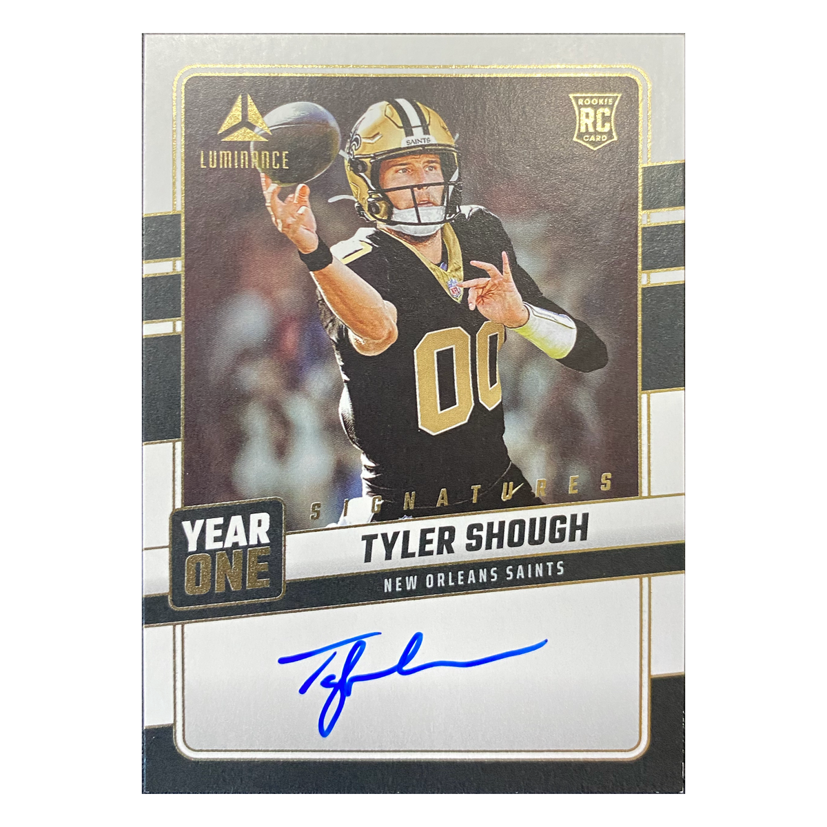 TYLER SHOUGH - 2025 Panini Luminance Year One Signatures RC Auto #YOS-TSH - front