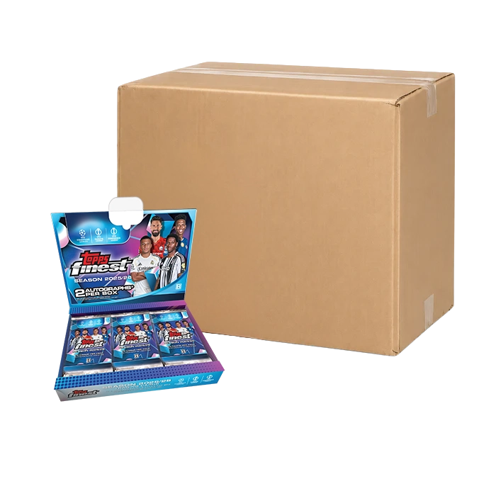 2025/26 Topps Finest UEFA Club Competitions Hobby Case