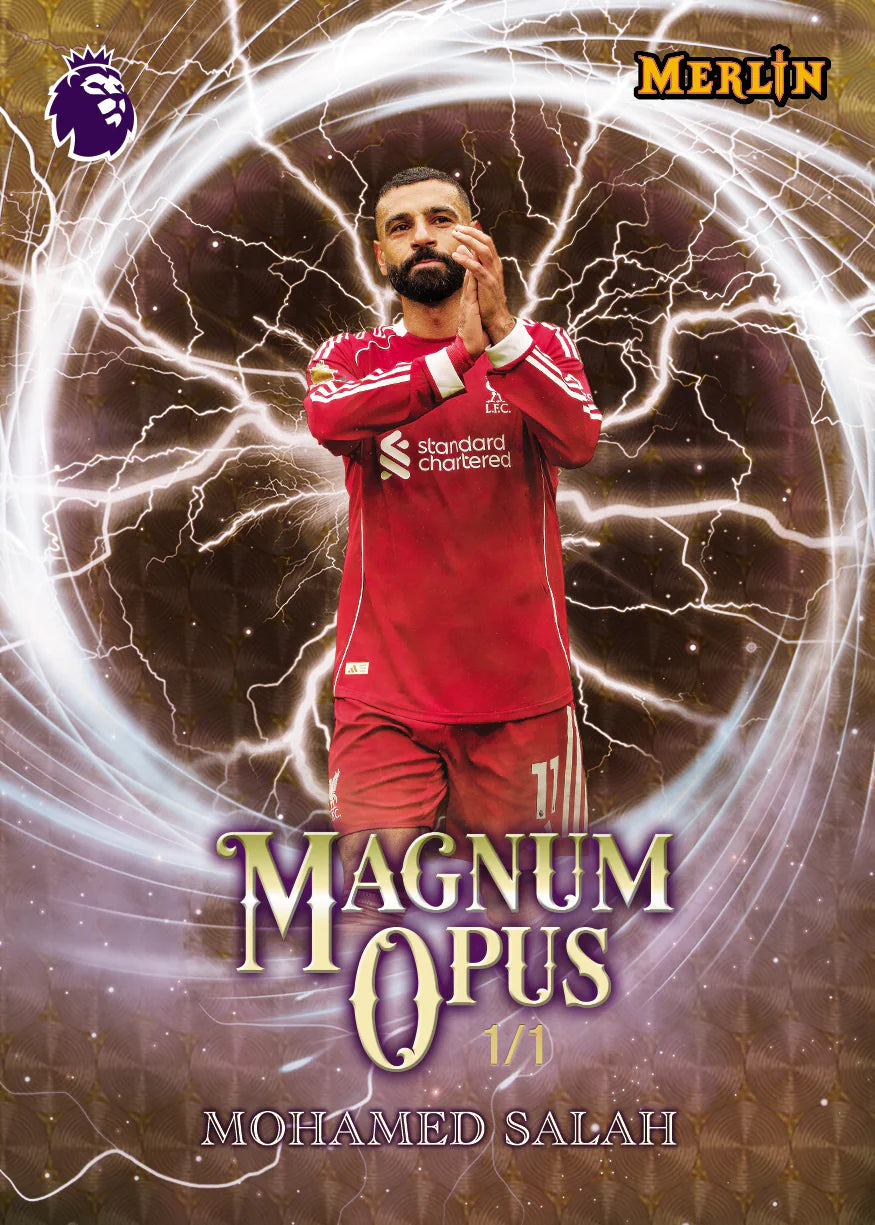 2025-26 Topps Soccer Merlin Premier League Soccer Hobby Box (PRE-ORDER)