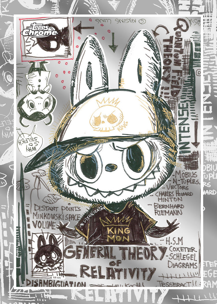 2025 Topps Labubu Chrome® 10th Anniversary Hobby Box (PRE-ORDER)