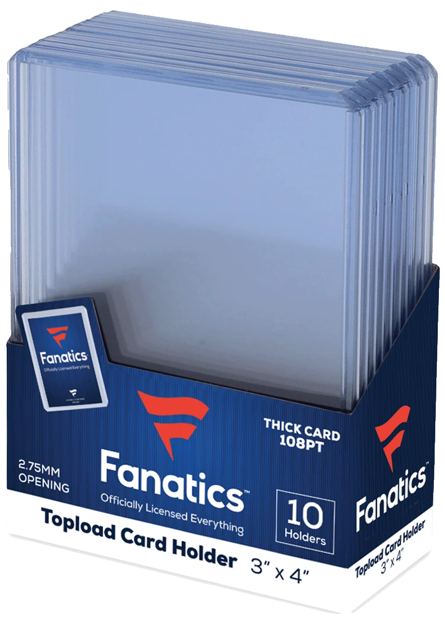 Fanatics Collectibles Top Loaders - 108pt - 10 Count