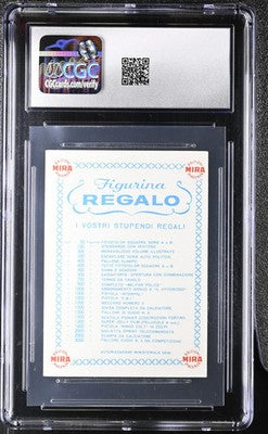 SANDRO MAZZOLA - 1964/65 Mira Supercalcio Figurina Regalo CGC 5.5 - back