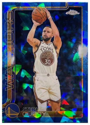 STEPHEN CURRY - 2025/26 Topps Chrome Update Sapphire NBA #14 - fronte