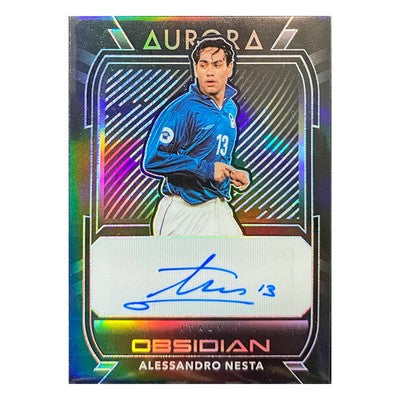 ALESSANDRO NESTA - 2020/21 Panini Obsidian Aurora Auto #AU-AN /149 - front