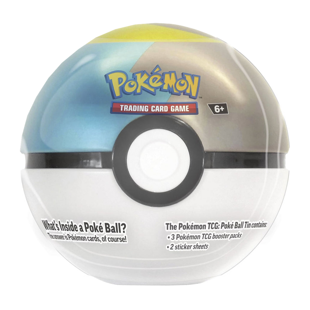 2026 Pokémon Poké Ball Tin B26 - ITA - illustrative Moon Ball design; one assorted tin