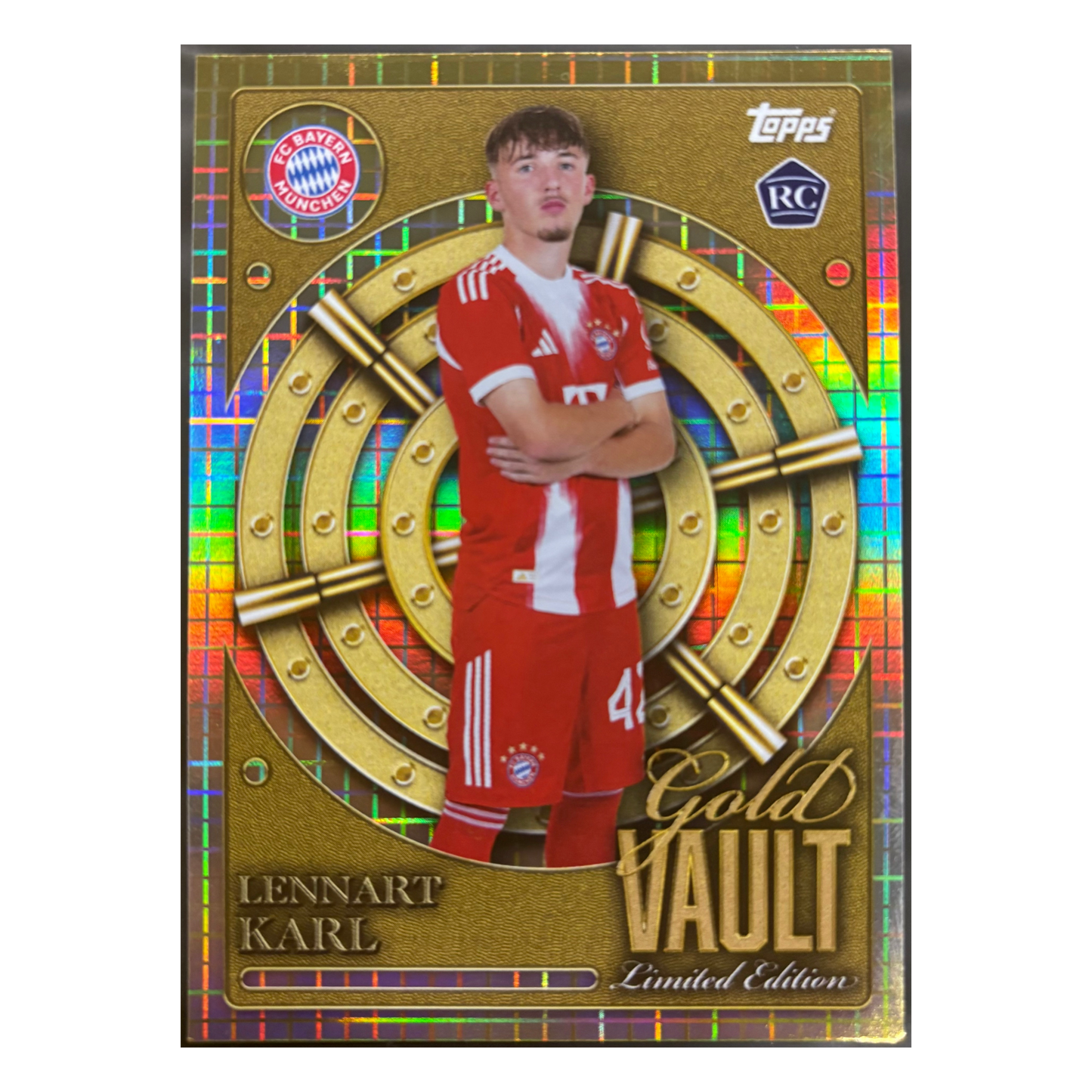 LENNART KARL - 2025/26 Topps Gold Vault Bayern Monaco RC