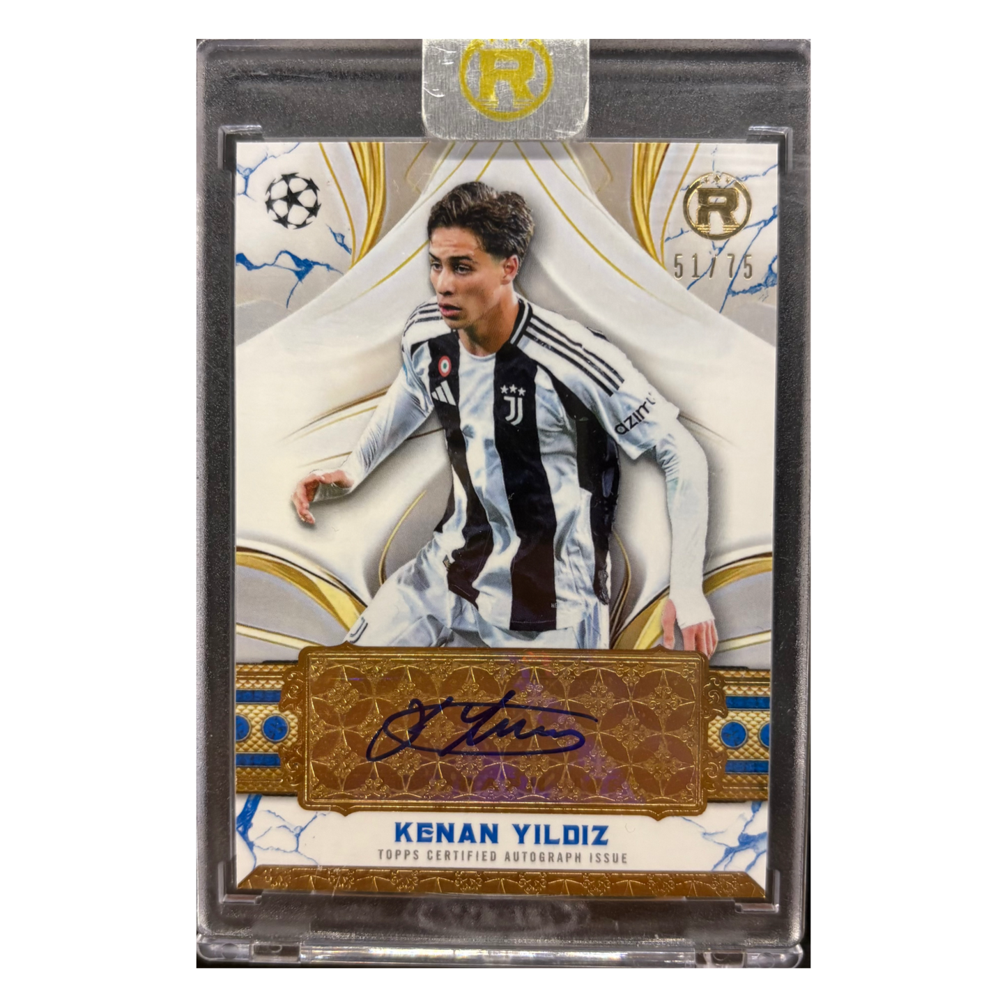YILDIZ - 2024/25 Topps Reverence Juventus Auto /75