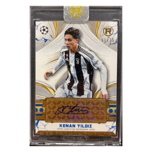 YILDIZ - 2024/25 Topps Reverence Juventus Auto /75