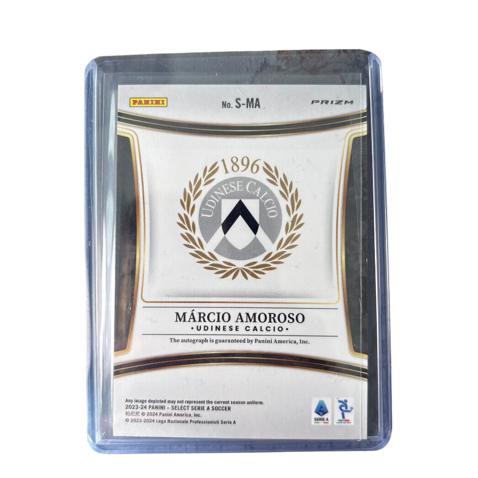 MARCIO AMOROSO - 2023/24 Panini Select Serie A Udinese Auto