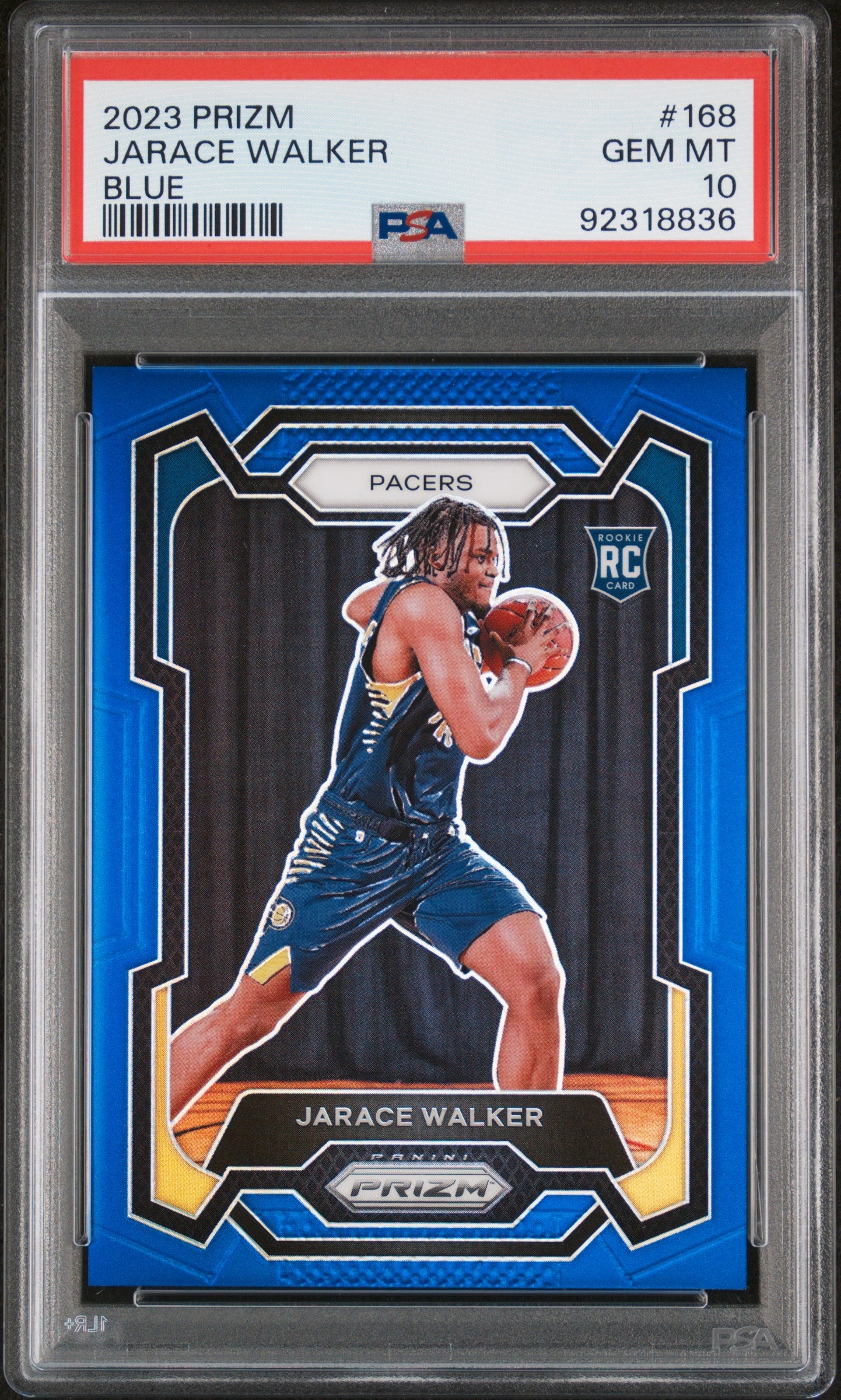 JARACE WALKER - 2023 Prizm Blue RC /199 PSA 10