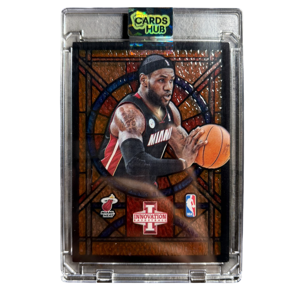 LEBRON JAMES - 2012/13 Panini Innovation Basketball Stained Glass