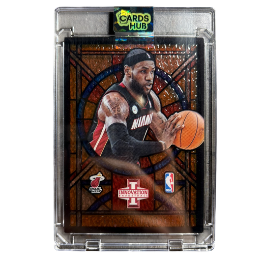 LEBRON JAMES - 2012/13 Panini Innovation Basketball Stained Glass