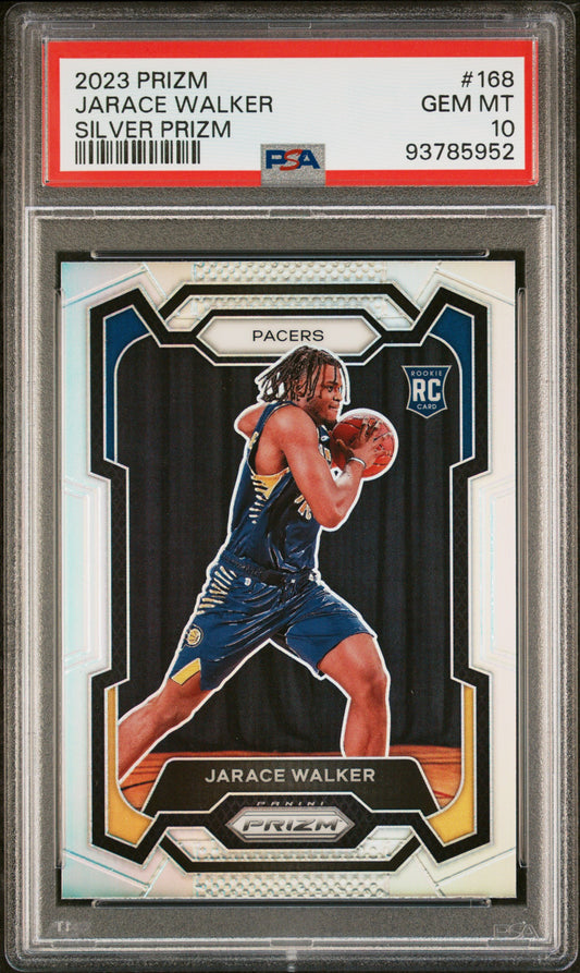 JARACE WALKER - 2023 Prizm Silver RC PSA 10