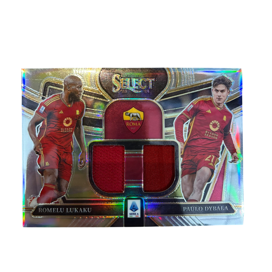 LUKAKU / DYBALA - 2023/24 Panini Select Dual Patch