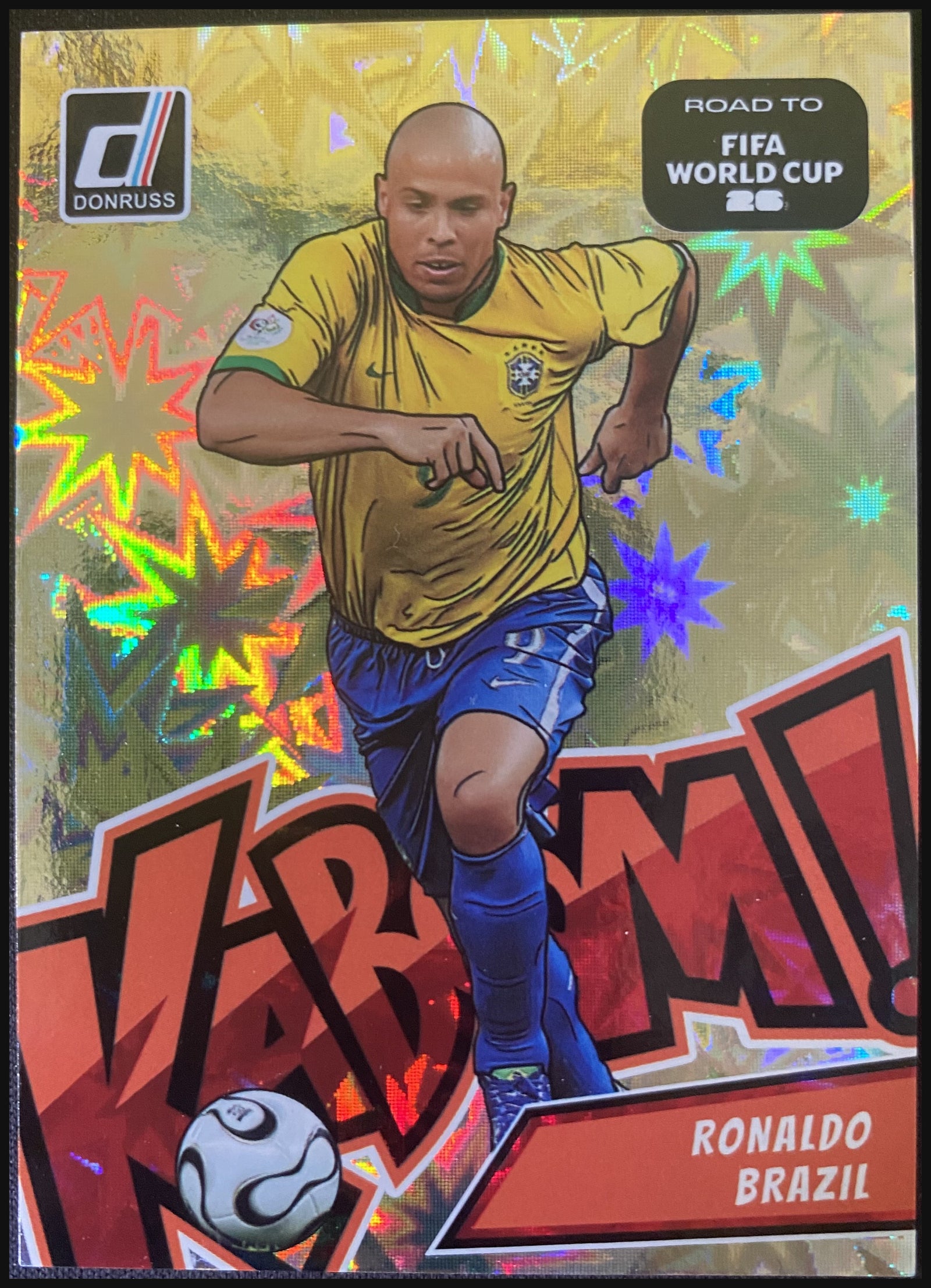 RONALDO 2025/26 Panini Donruss Road to FIFA World Cup 26 Kaboom! #20 - front