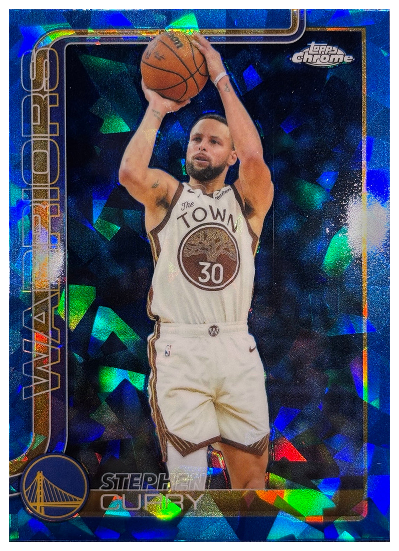 STEPHEN CURRY - 2025/26 Topps Chrome Update Sapphire NBA #14 - fronte