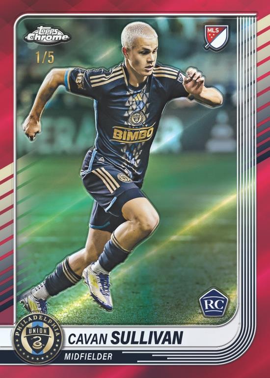 Topps Chrome MLS 2025 Value Box – possible pull example 1