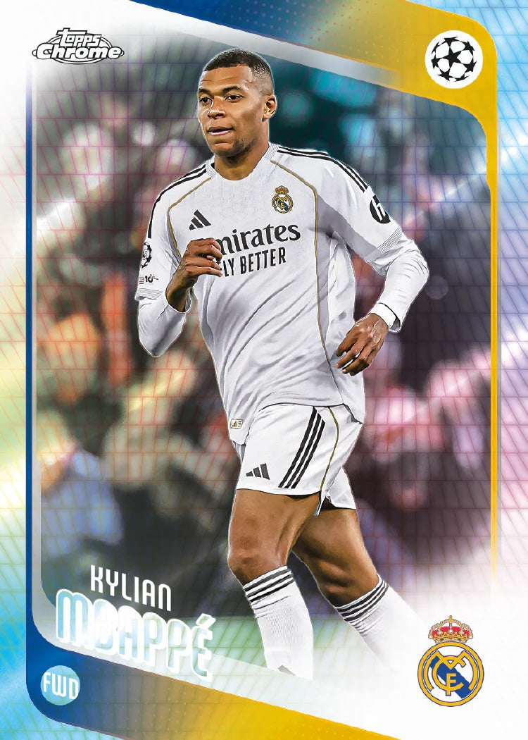 Topps Chrome UEFA Club Competitions 2025-26 Hobby Box – possible pull example 1