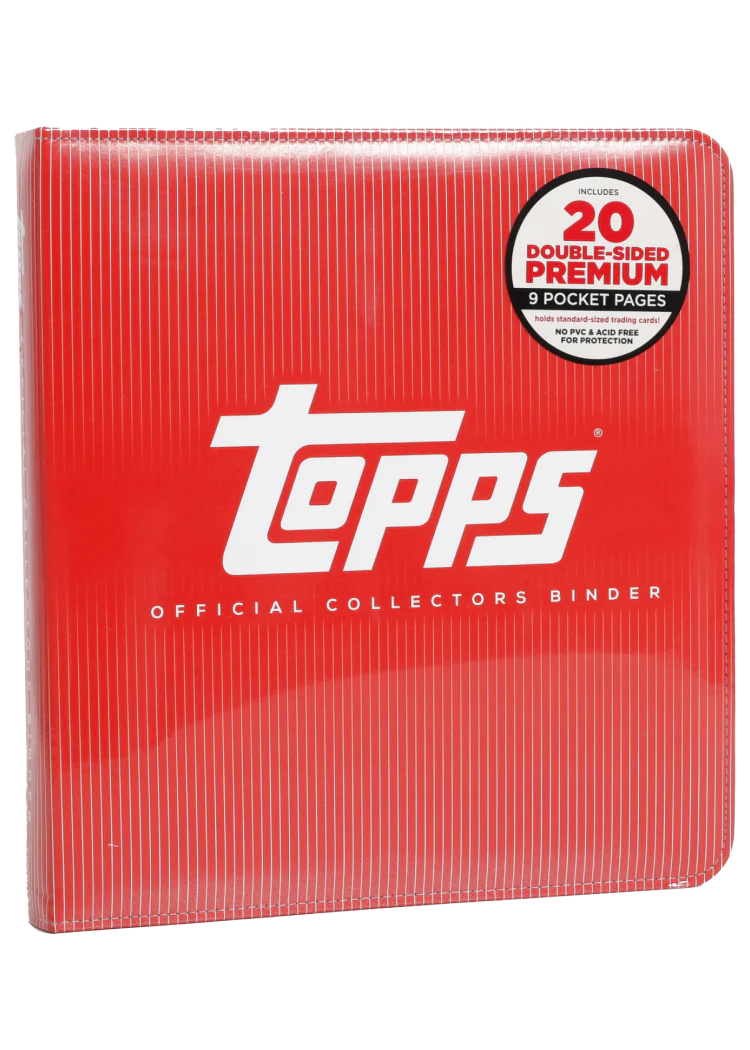 Topps Collectors Binder - Red