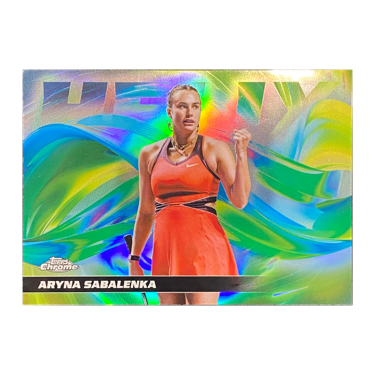 ARYNA SABALENKA - 2026 Topps Chrome Tennis Helix #HL-AS — front