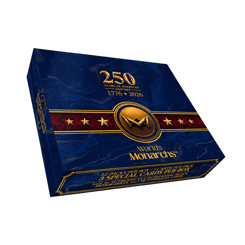 2026 World’s Monarchs Series 3 — sealed box on transparent background